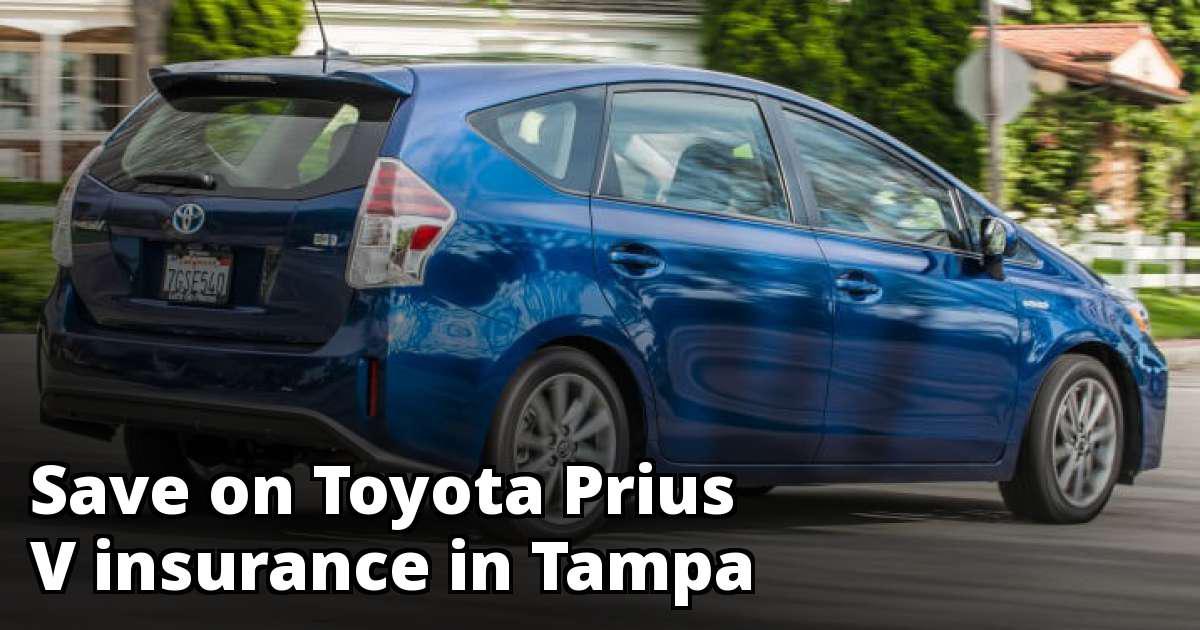 Compare Toyota Prius V Insurance Rates in Tampa Florida
